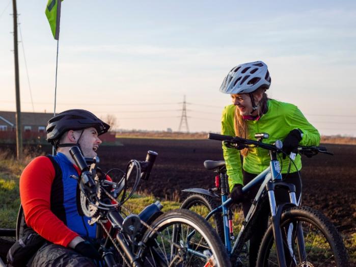 Balade à vélo PMR sur Vire